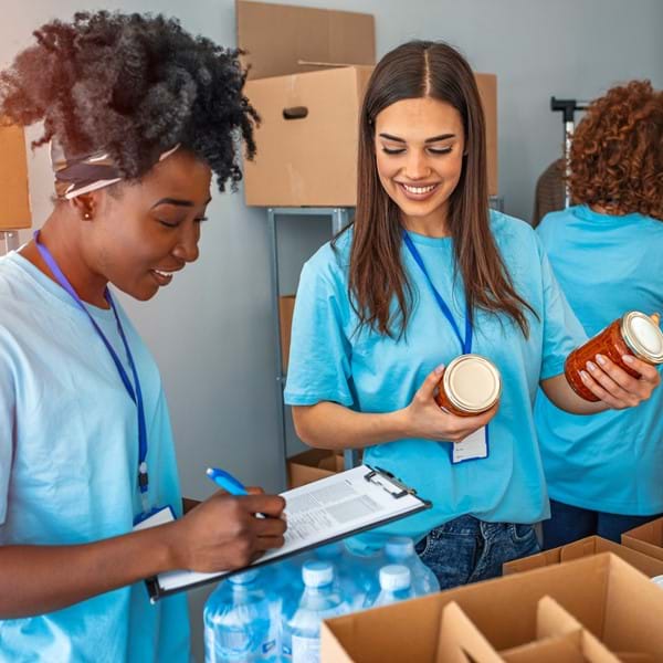 Giving back framework